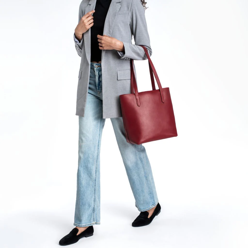 Everyday Tote | Red (M) - Image 8