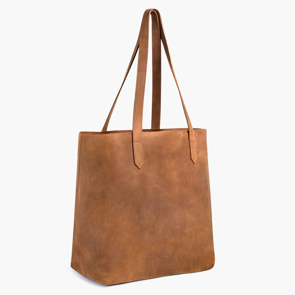 Everyday Tote | Vintage Cognac (XL) - Image 2