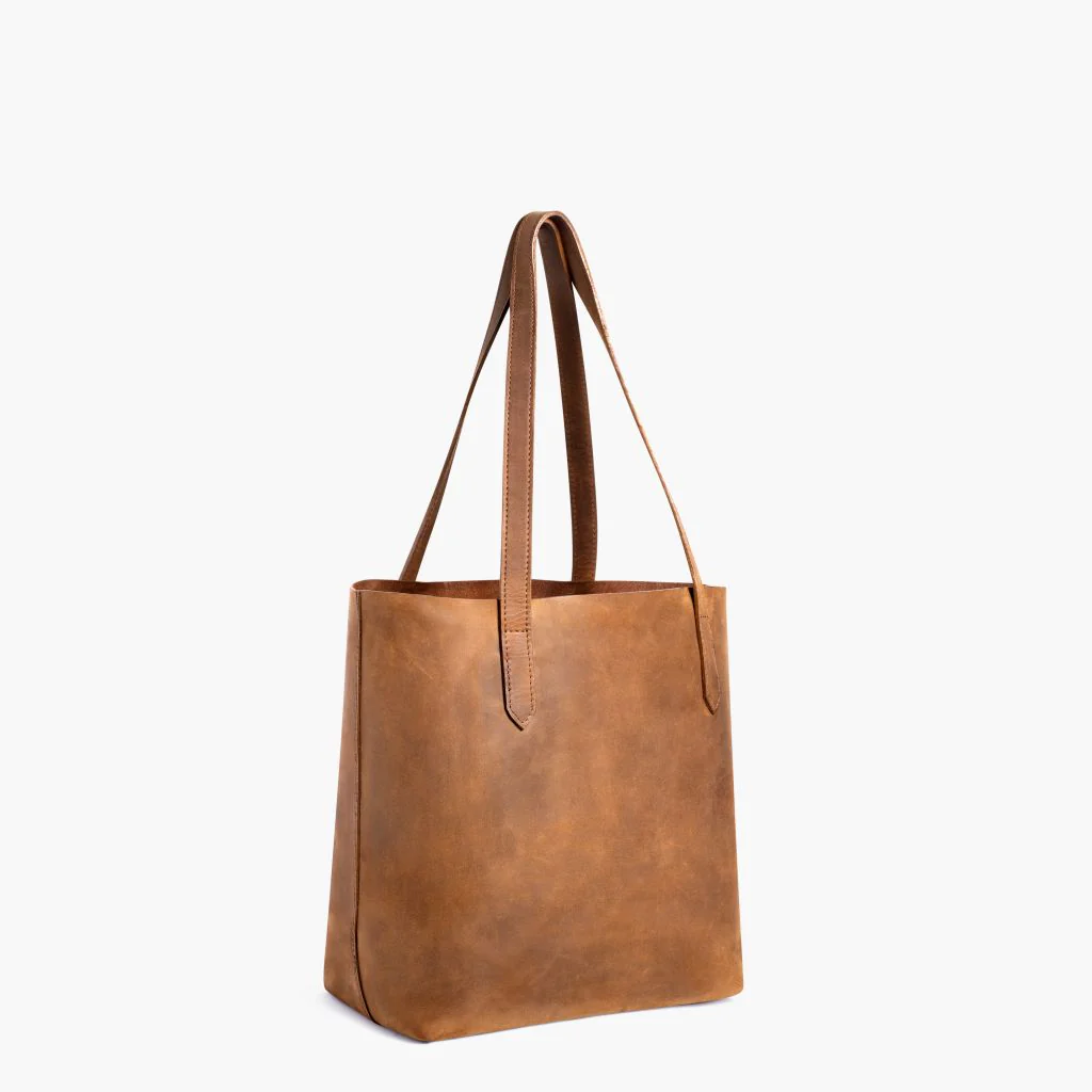 Everyday Tote | Vintage Cognac (M) - Image 2