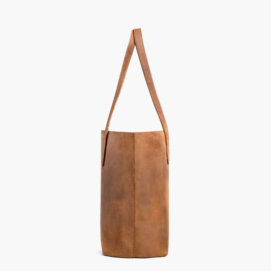 Everyday Tote | Vintage Cognac (M) - Image 4