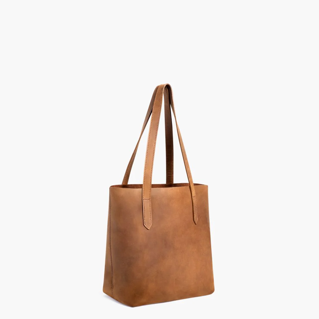 Everyday Tote | Vintage Cognac (S) - Image 2