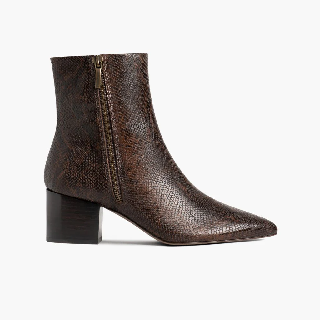 Luna | Chocolate Snake Print - Image 3