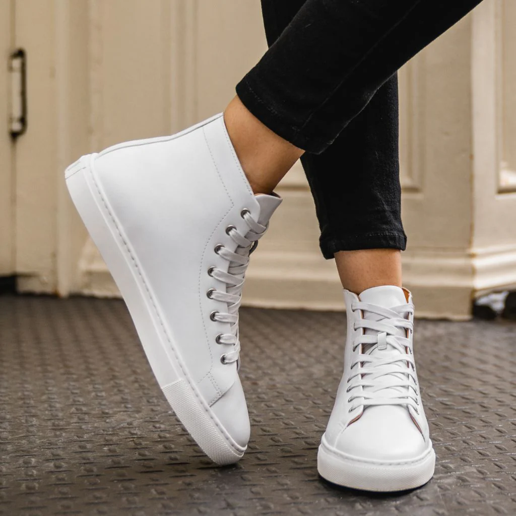 Women's Premier High Top | White - Image 6