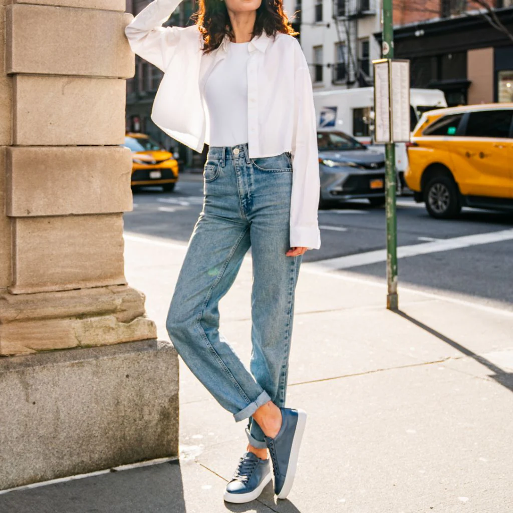 Women's Premier Low Top | Indigo - Image 7