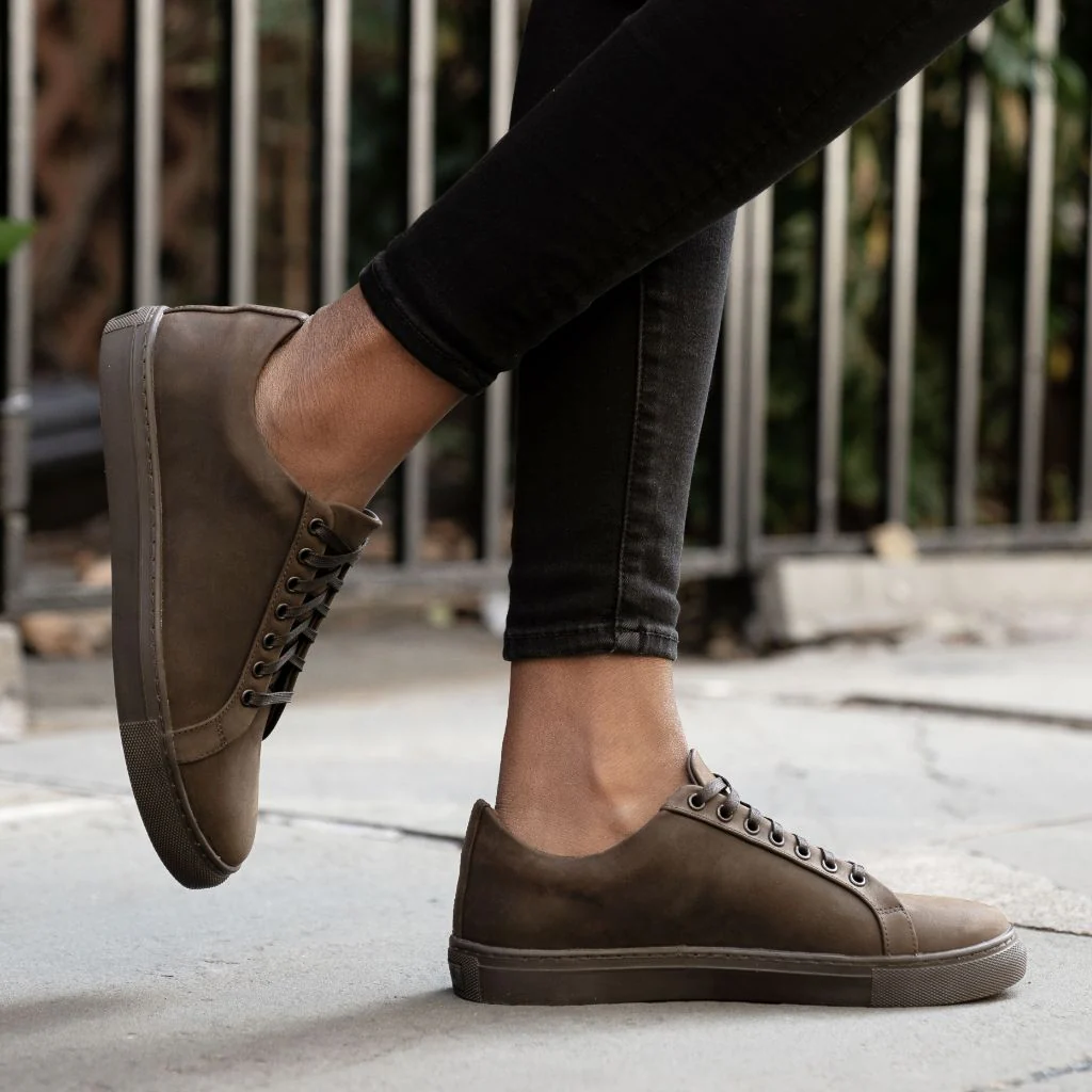 Women's Premier Low Top | Tobacco - Image 6