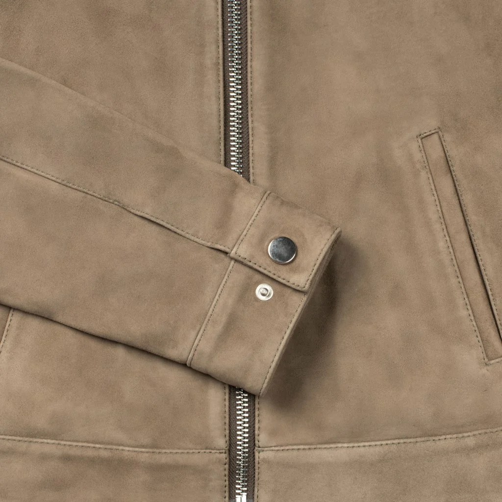 Racer Jacket | Taupe - Image 8