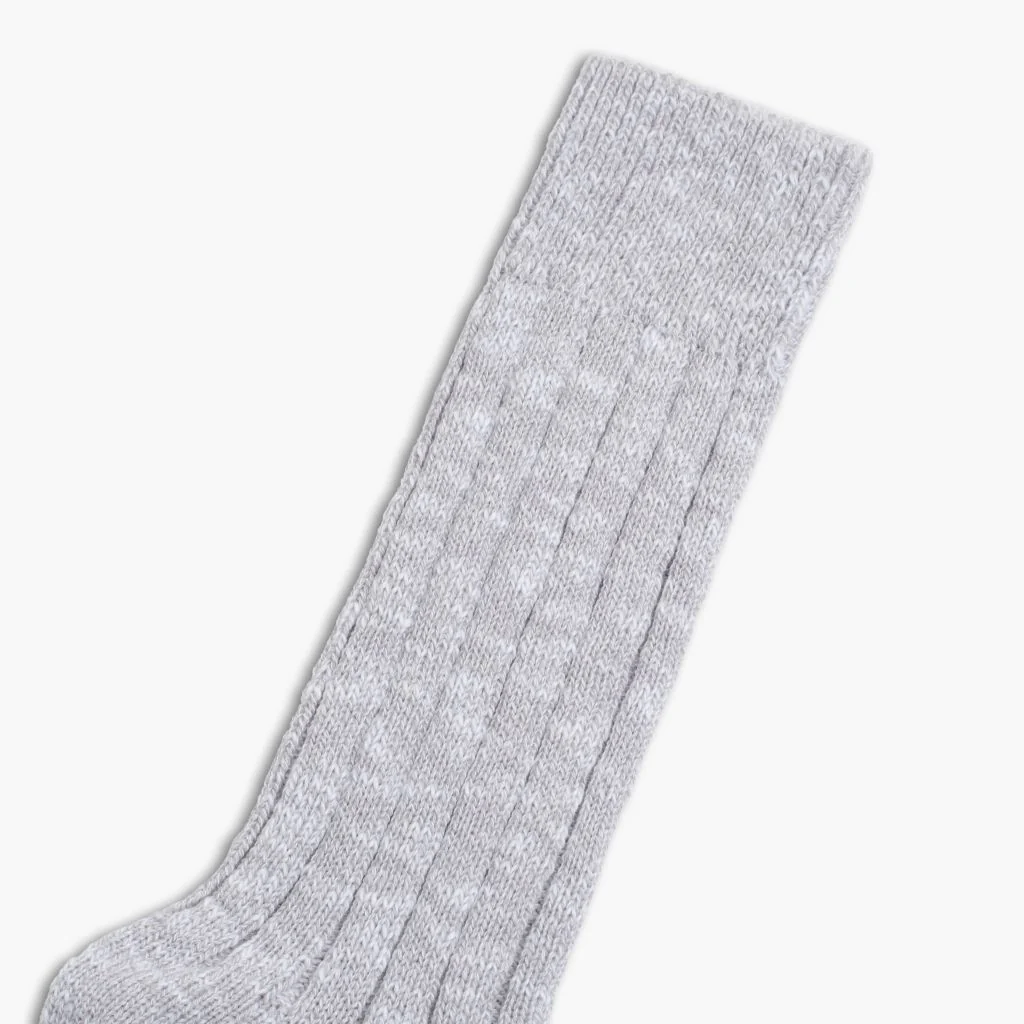 Women's Classic Boot Sock | Heather Grey - Image 2