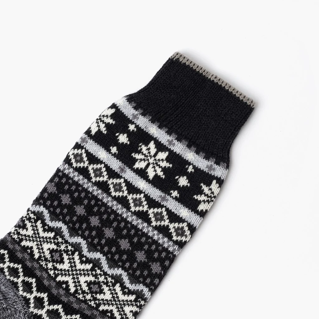 Women's Norwegian Sock | Black - Image 2