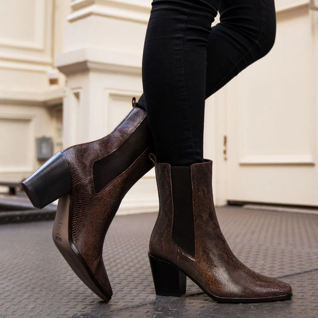 Soho | Chocolate Snake Print - Image 5