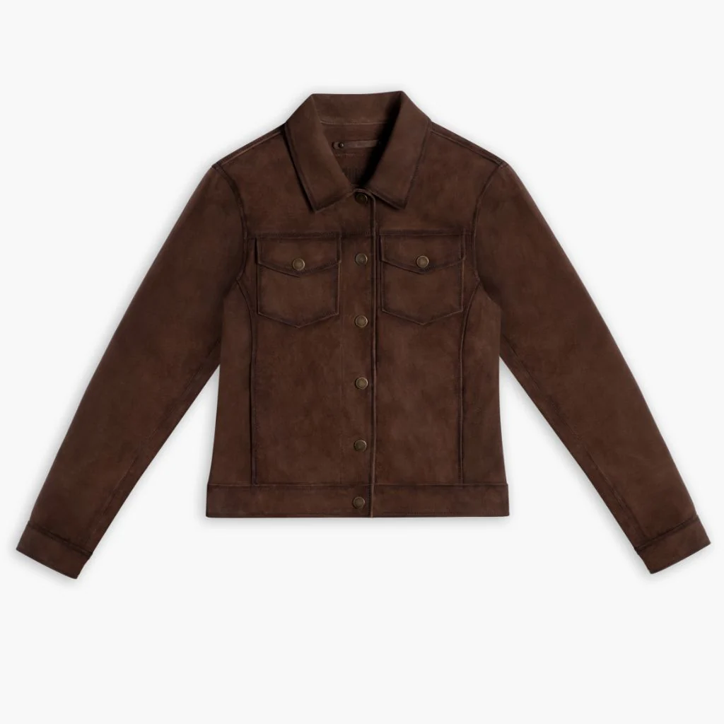 Suede Western Jacket | Brown - Image 4