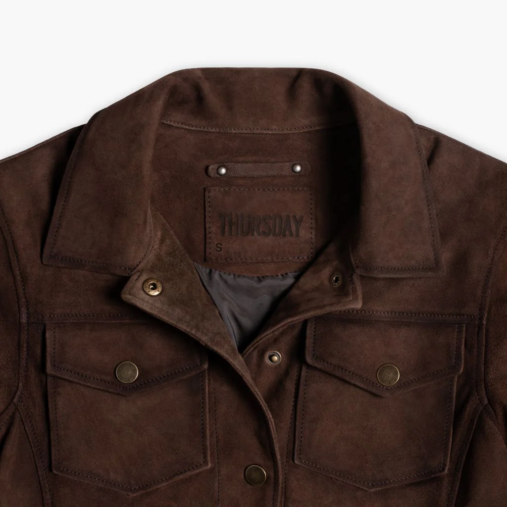 Suede Western Jacket | Brown - Image 7