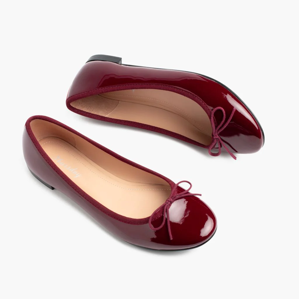 Tiny Dancer | Burgundy Patent - Image 4