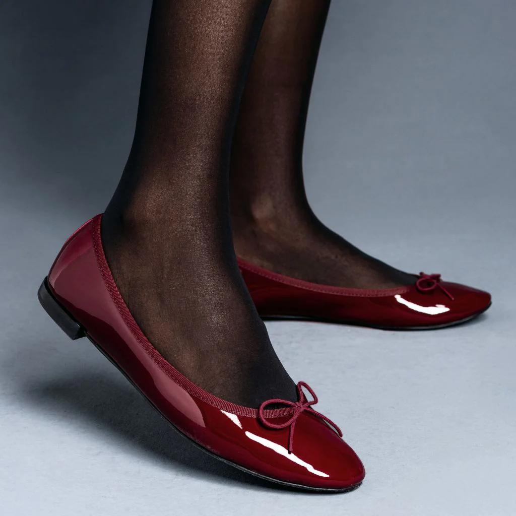 Tiny Dancer | Burgundy Patent - Image 9